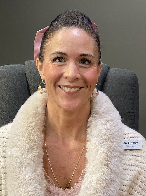 Dr. Tiffany Newcastle, DC, chiropractor at Soldano Family Chiropractic Center in Kalamazoo